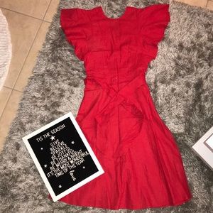 Who what wear gorgeous red dress